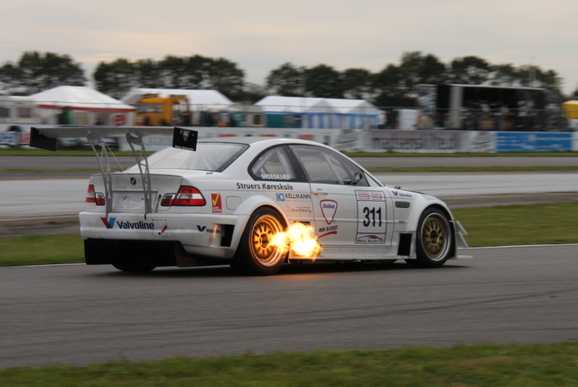 Henrik Moeskjær har fået bygget en V10 motor i BMW M3’eren
(Foto: Keld Dohm)